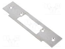 Frontal plate; short,left,right; W: 25mm; L: 120mm