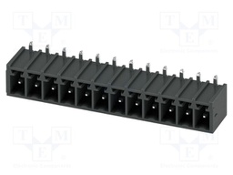 PCB headers, nominal cross section: 1.5 mm2, color: black, n