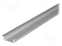 Profiles for LED modules; recessed; natural; L: 2m; aluminium