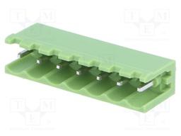 Pluggable terminal block; Contacts ph: 5.08mm; ways: 7; straight
