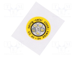 Temperature indicator; CelsiClock; 40,43,46,49,54°C; °C; Ø14mm