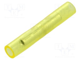 Tip: butt splice; 0.1÷0.5mm2; crimped; for cable; insulated