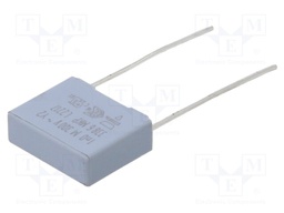 Capacitor: polypropylene; 1nF; 1kVDC; 10mm; ±20%; Mounting: THT