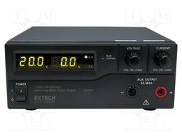 Power supply: laboratory; single-channel,linear; 1÷30VDC; 1÷20A