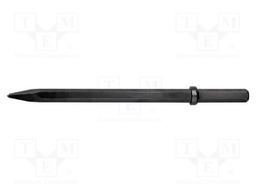 Pointed chisel; for concrete; 400mm; Kind of holder: 29x152mm