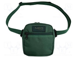 Waist bag; outdoor; green; poliester 600D; 150x140x40mm