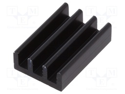 Heatsink: extruded; L: 21mm; W: 14mm; H: 6mm; 31K/W; aluminium