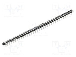 Connector: pin strips; pin header; male; PIN: 35; 2.54mm; THT; 1x35