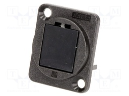 Protection cap; black; plastic; Case: XLR standard; 19x24mm