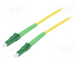 Fiber patch cord; OS2; LC/APC,both sides; 5m; LSZH; yellow