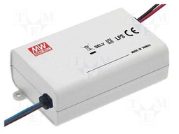 Power supply: switching; LED; 16.8W; 8÷12VDC; 1400mA; 180÷295VAC