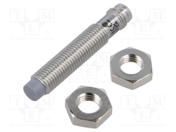 Sensor: inductive; Output conf: PNP / NO; 6mm; 6÷36VDC; M8; IP67