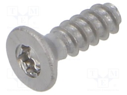 Screw; M2.5x8; Head: countersunk; Torx®; TX08; stainless steel