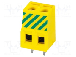 PCB terminal block, nominal current: 17.5 A, rated voltage (