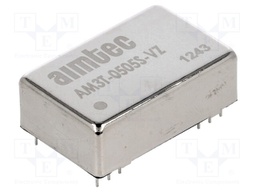 Converter: DC/DC; 3W; Uin: 4.5÷9V; 5VDC; Iout: 600mA; DIP24; 12.16g