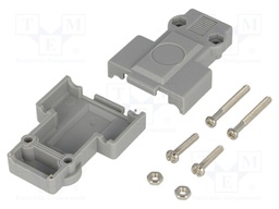 Enclosure: for D-Sub connectors; for DFR series,flat cable