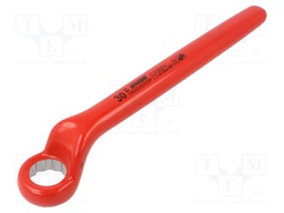 Wrench; insulated,single sided,box,bent; 30mm; 180/2VDEDP