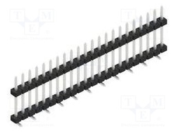 Connector: pin strips; pin header; male; PIN: 22; 2mm; SMT; 1x22