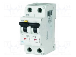 RCBO breaker; Inom: 6A; Ires: 30mA; Poles: 2; 240VAC; IP20; 1÷25mm2