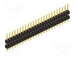 Connector: pin strips; pin header; male; PIN: 24; 2.54mm; THT; 1x24