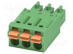 PCB connector, nominal cross section: 1.5 mm?, color: green,