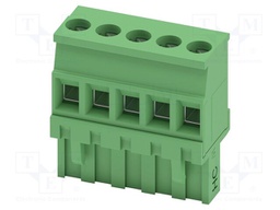 PCB connector, nominal cross section: 2.5 mm?, color: green,