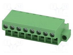 PCB connector, nominal cross section: 2.5 mm?, color: green,