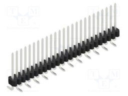 Connector: pin strips; pin header; male; PIN: 25; 1.27mm; SMT; 1x25