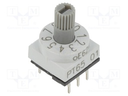 Switch: rotary; Pos: 10; 1uA/20mVDC; -20÷70°C; Mounting: THT