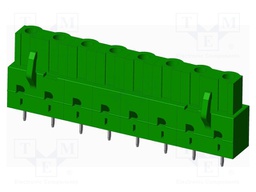 Connector: pluggable terminal block; socket; female; straight