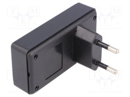 Enclosure: for power supplies; X: 78.5mm; Y: 40mm; Z: 21mm; ABS