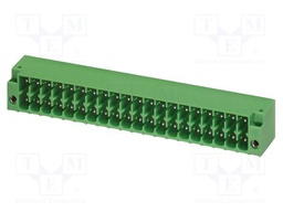PCB headers, nominal cross section: 1.5 mm?, color: green, n