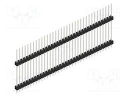 Connector: pin strips; pin header; male; PIN: 35; 2.54mm; THT; 1x35