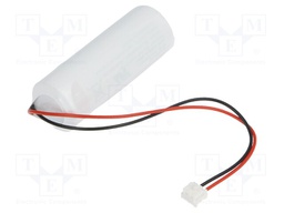 Battery: lithium; 3V; 4/5A,CR8L; AMP 173977-2 socket; 2300mAh