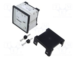 Ammeter; on panel; I AC: 0÷60A; Class: 1.5; 50÷60Hz; Features: 90°