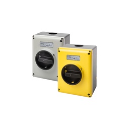 SWITCH-DISCONNECTOR SQ 63 3P METALLIC ENCLOSURE GREY-BLACK - ATEX