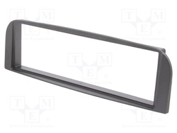 Radio mounting frame; Alfa Romeo; 1 DIN; silver