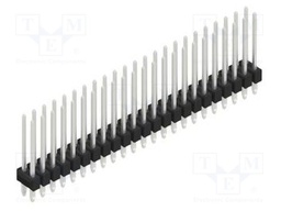 Connector: pin strips; pin header; male; PIN: 46; 2.54mm; THT; 2x23
