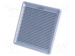 Fan: DC; axial; 24VDC; 195÷250m3/h; 64dBA; ball; IP54; grey