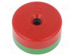 Magnet: permanent; Ø34x17mm; Mat: plastic