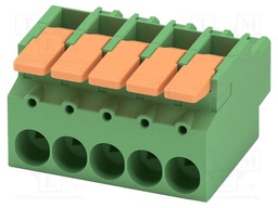 PCB connector, nominal cross section: 16 mm?, color: green,