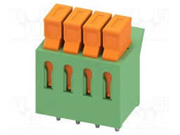 PCB terminal block, nominal current: 5 A, rated voltage (III