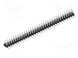 Connector: pin strips; pin header; male; PIN: 64; 2mm; SMT; 2x32
