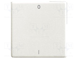 Cover plate; intelligent house,buttons and switches; white