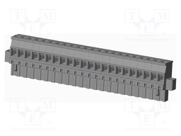 Connector: pluggable terminal block; plug; female; angled 90°