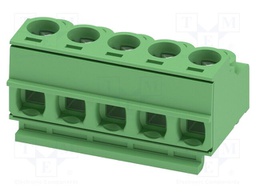 PCB connector, nominal cross section: 1.5 mm?, color: green,
