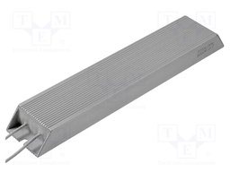 Resistor: wire-wound; with heatsink; 1Ω; 600W; ±5%; 30x60x335mm