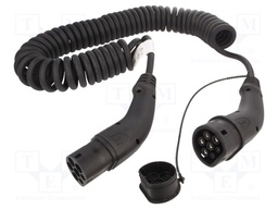 Cable: eMobility; 480V; 11kW; Type 2,both sides; IP44; 5m; 20A