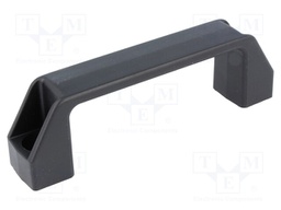 Handle; Mat: technopolymer (PA); black; H: 41mm; L: 137mm; W: 26mm
