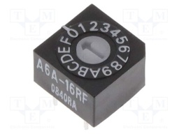 Encoding switch; HEX/BCD; Pos: 16; THT; Rcont max: 200mΩ; 2.45Ncm